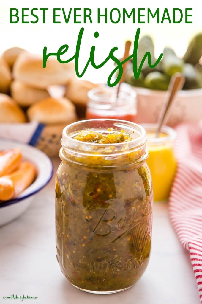 Best Ever Homemade Relish Recipe