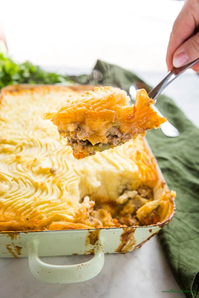 spoonful of cottage pie