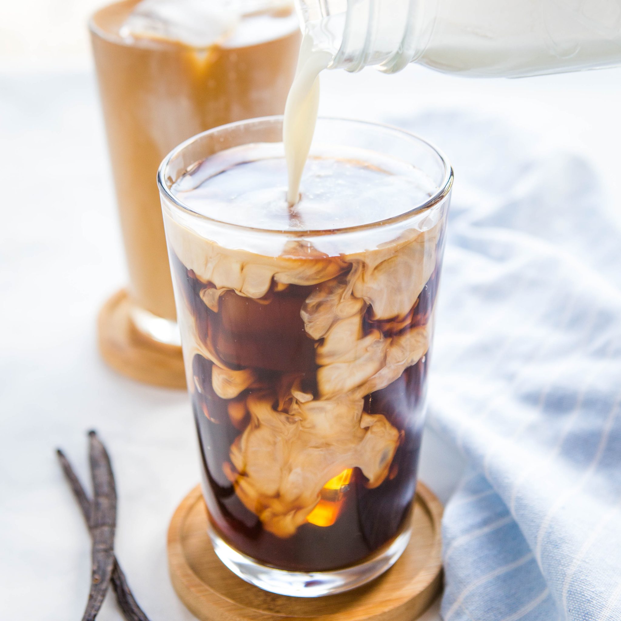 Vanilla Sweet Cream Cold Brew - The Busy Baker