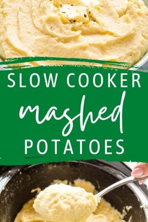 Slow Cooker Mashed Potatoes - The Busy Baker