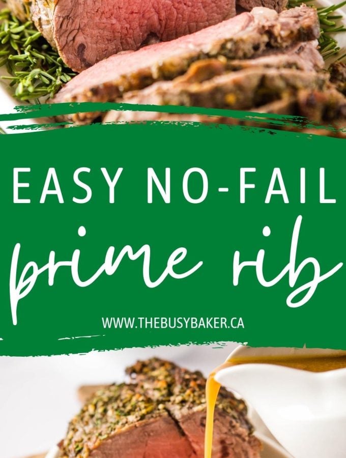 Beef Ribeye Roast {Easy No-Fail Prime Rib} - The Busy Baker