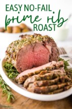 Beef Ribeye Roast {Easy No-Fail Prime Rib} - The Busy Baker