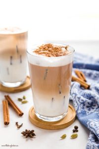 Iced Chai Latte - The Busy Baker