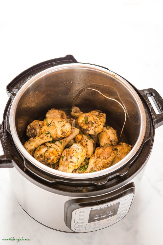 instant pot with chicken drumsticks