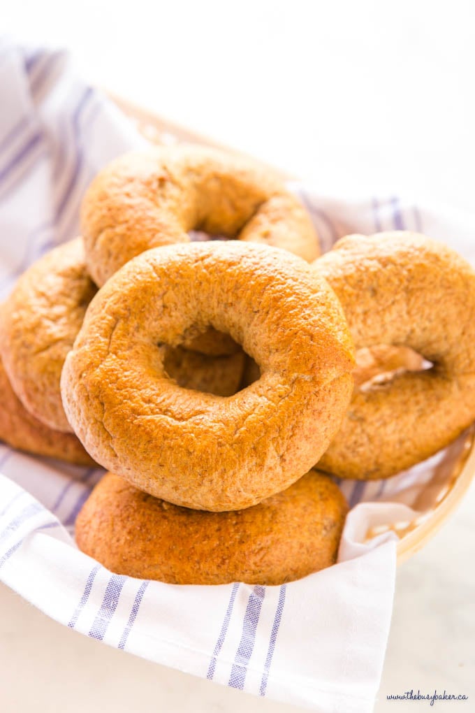 whole wheat bagels recipe