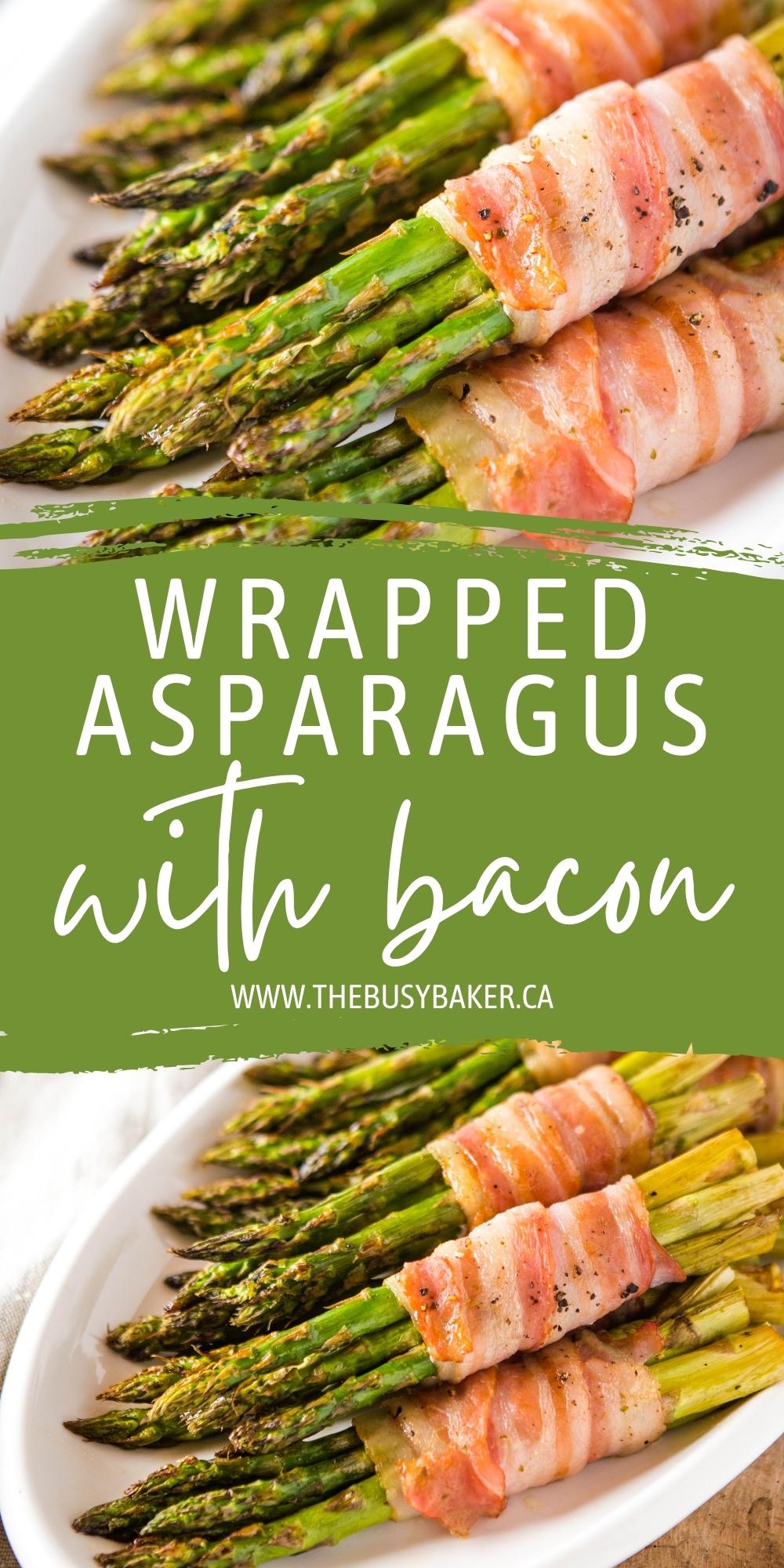 Wrapped Asparagus with Bacon Pinterest Recipe