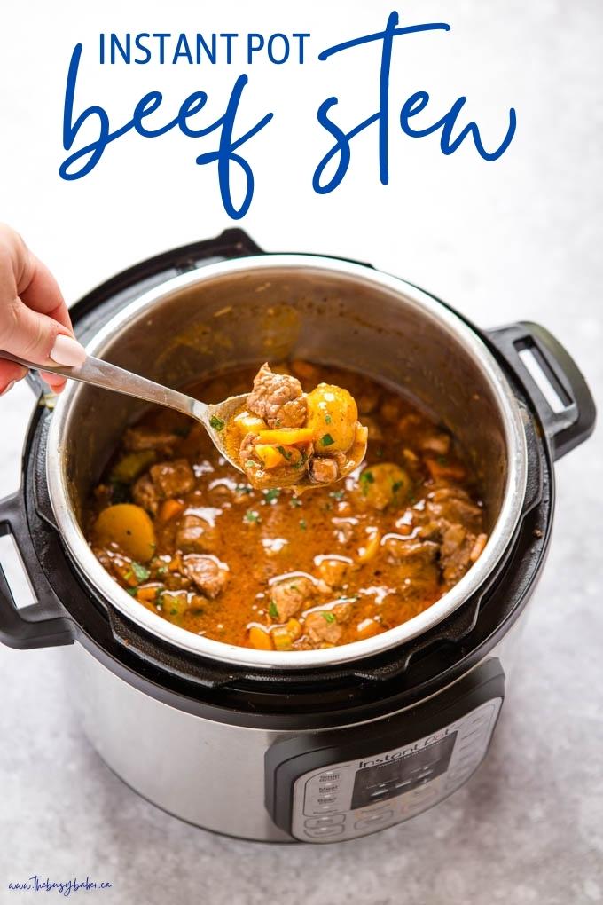 Instant Pot Beef Stew Recipe