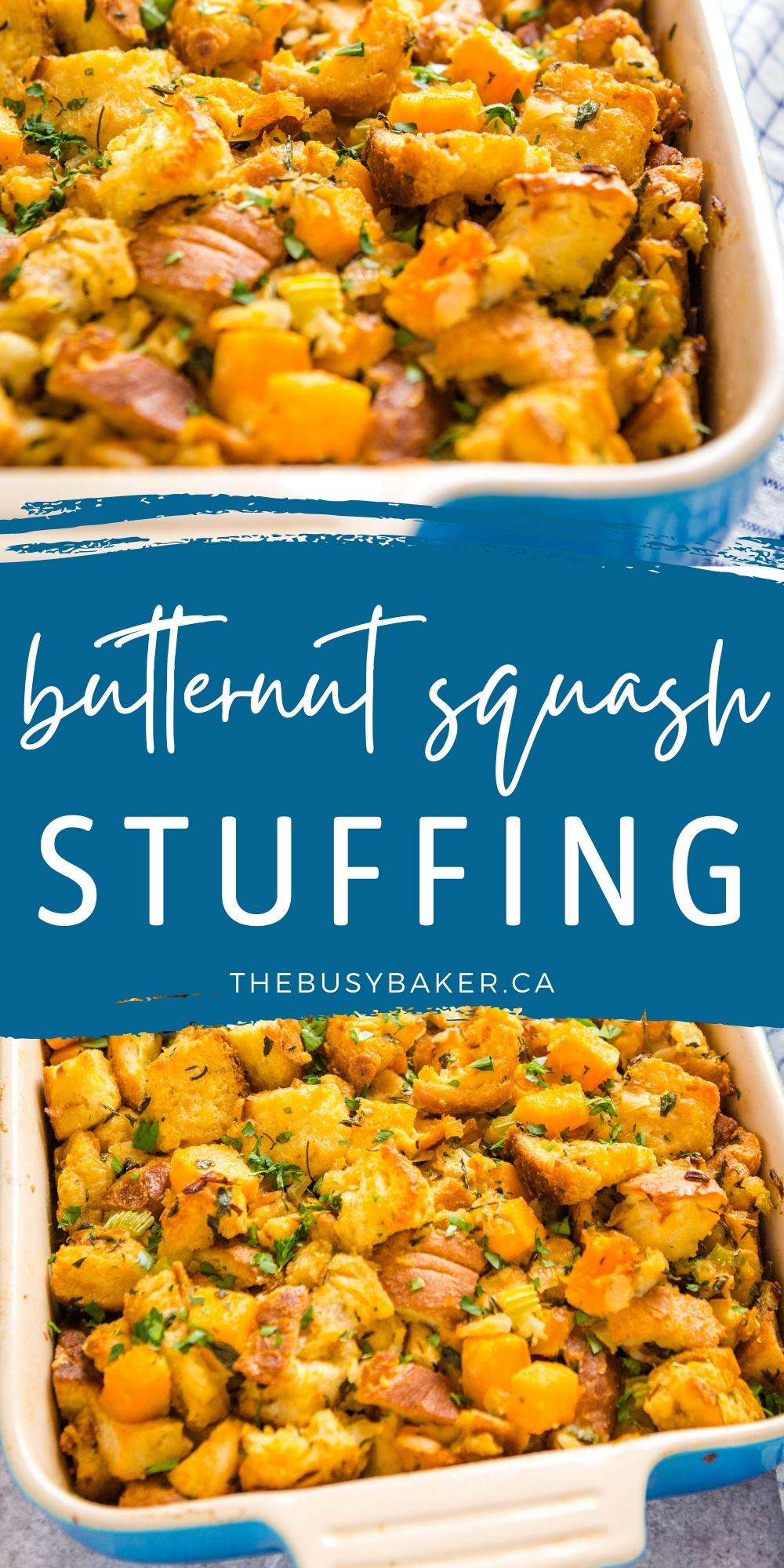 butternut squash stuffing recipe pinterest
