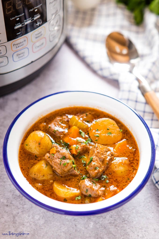 bowl of beef stew