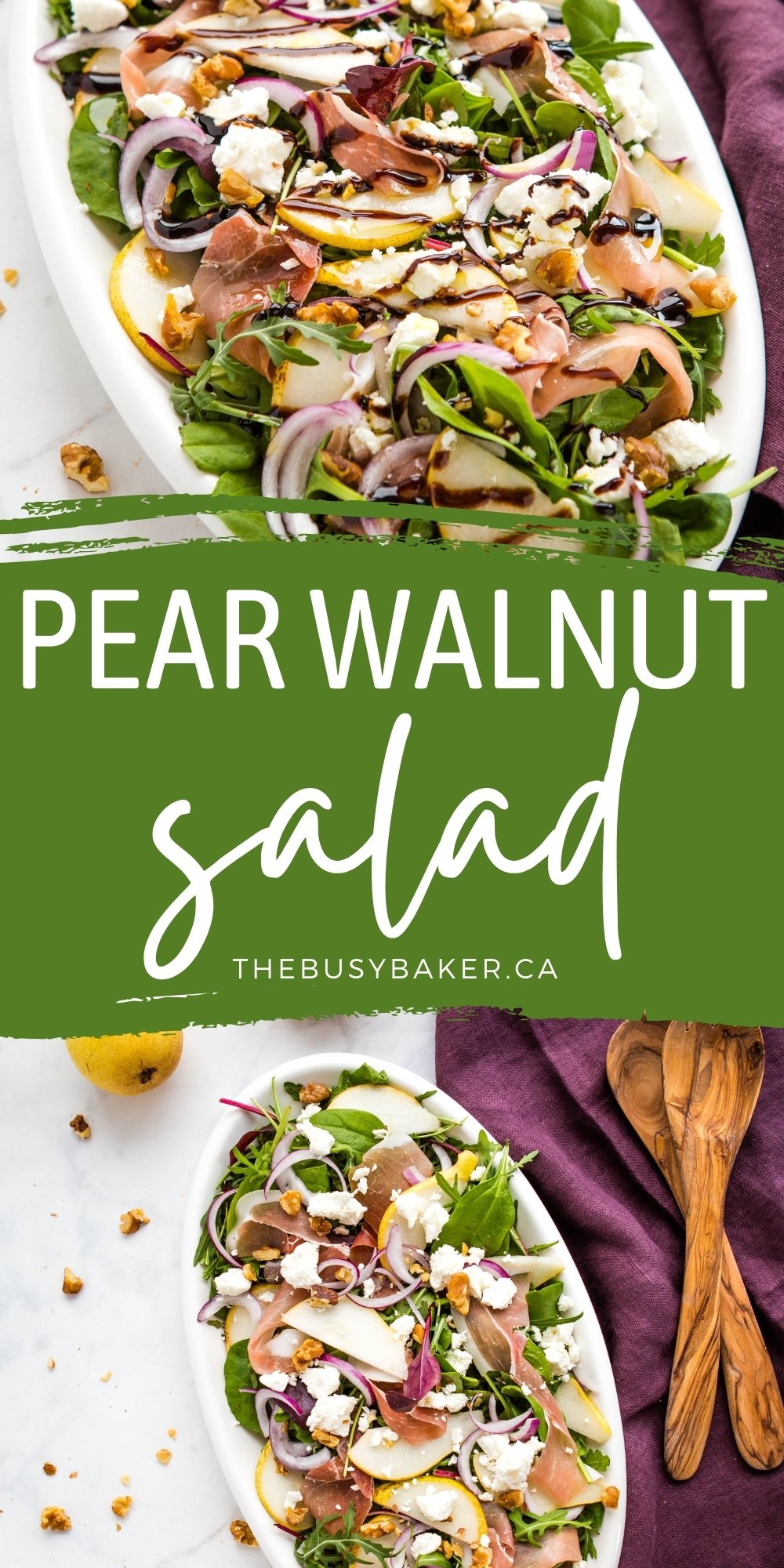 Pear Walnut Salad Recipe Pinterest