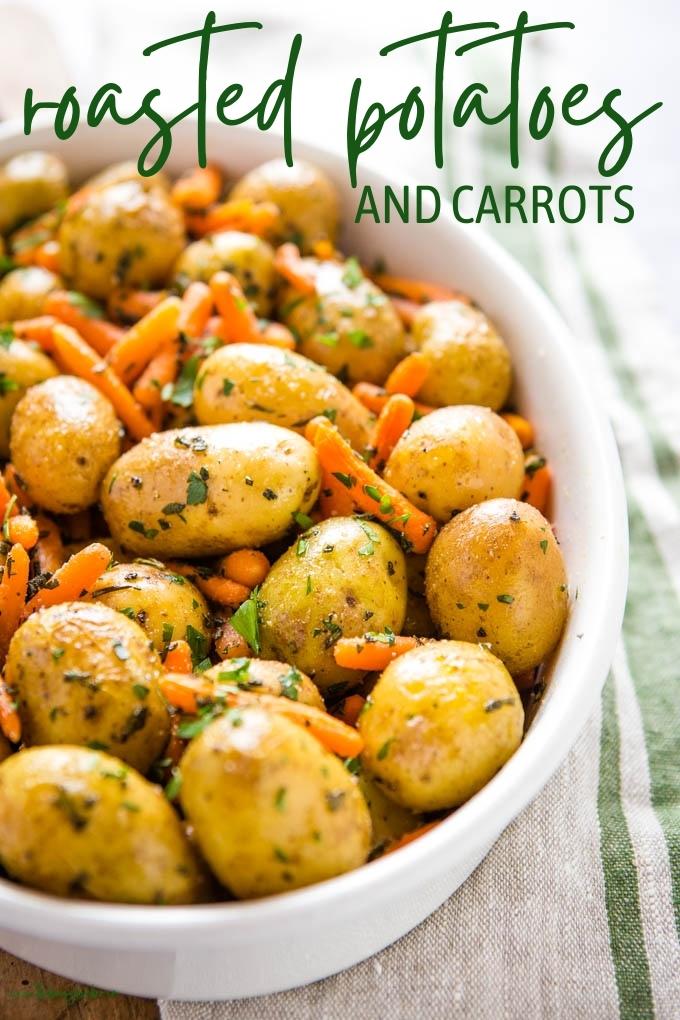 Roasted Potatoes and Carrots recipe