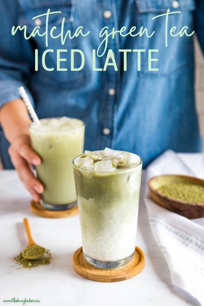 Super Easy Iced Matcha Latte - Eating Bird Food