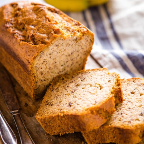 Vegan Banana Bread {Easy Recipe!} - The Busy Baker