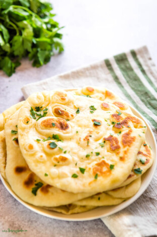 Naan Bread - The Busy Baker