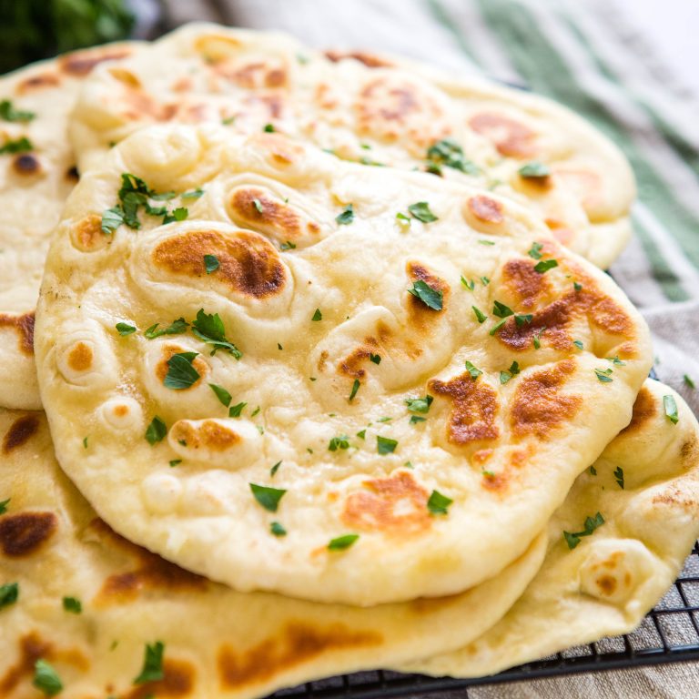 Naan Bread - The Busy Baker
