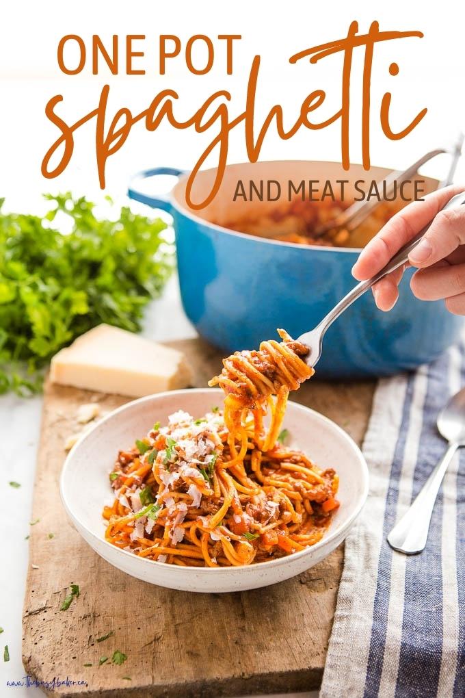 one pot spaghetti and meat sauce recipe