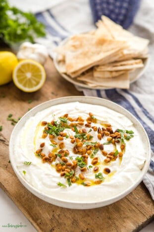 Whipped Feta Dip {Mediterranean Recipe} - The Busy Baker