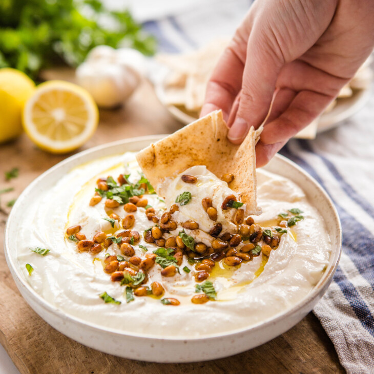 Whipped Feta Dip {Mediterranean Recipe} - The Busy Baker