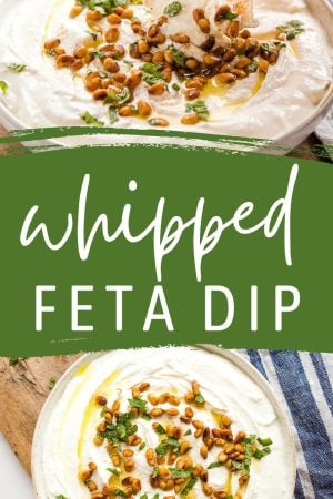 Whipped Feta Dip {Mediterranean Recipe} - The Busy Baker