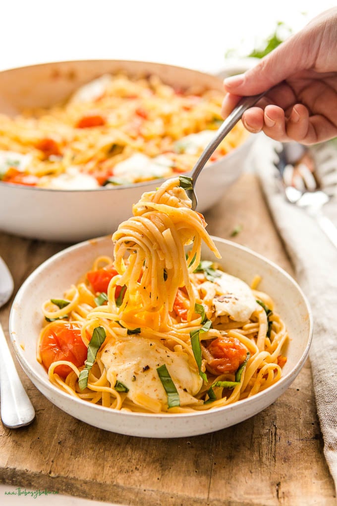 Amazing One Pot Pasta (Tomato Basil)