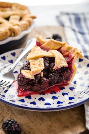 Blackberry Pie {with PRO Pie Baking Tips!} - The Busy Baker