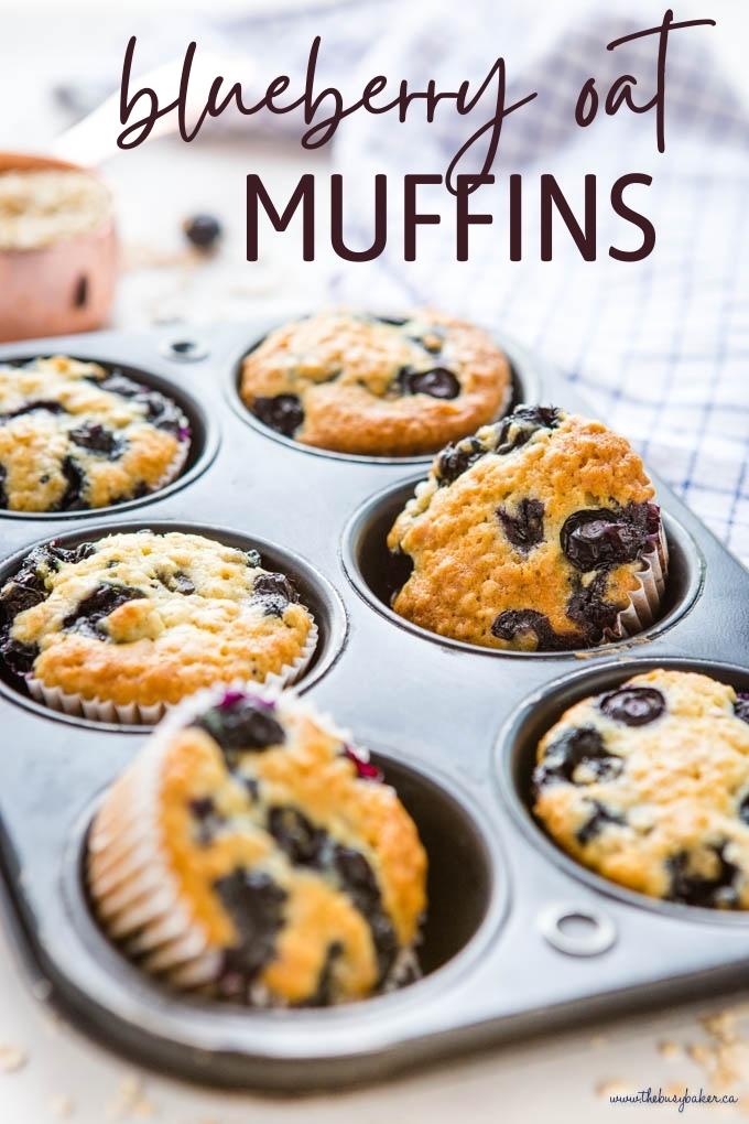 blueberry oat muffins recipe