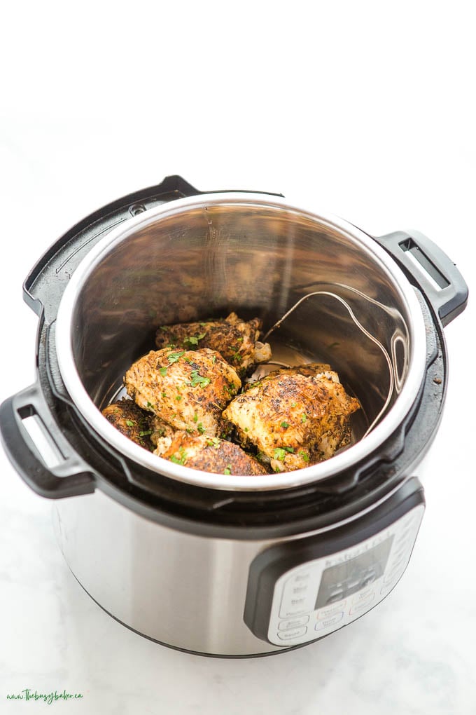 chicken thighs in the Instant Pot