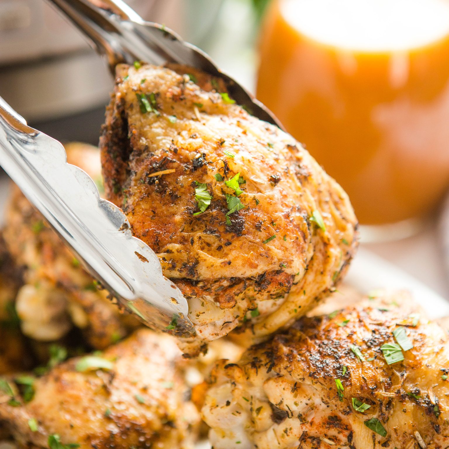 Instant Pot Chicken Thighs - The Busy Baker