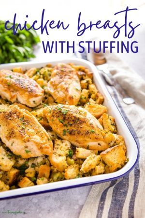 Chicken Breasts with Stuffing - The Busy Baker