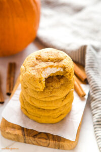 Pumpkin Cheesecake Cookies - The Busy Baker