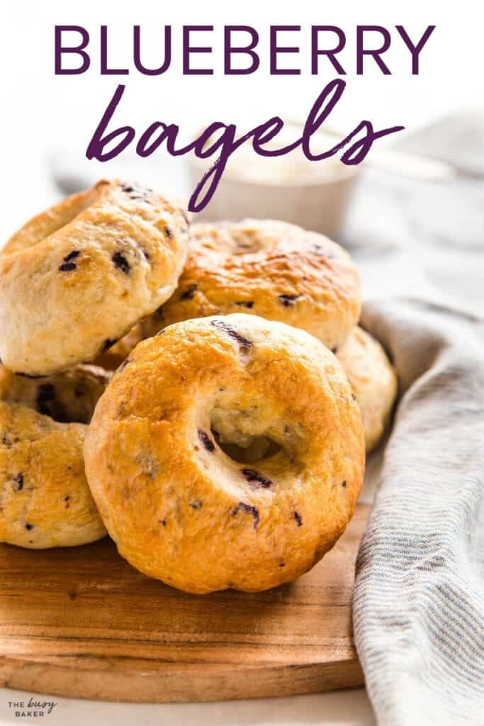 blueberry bagels recipe