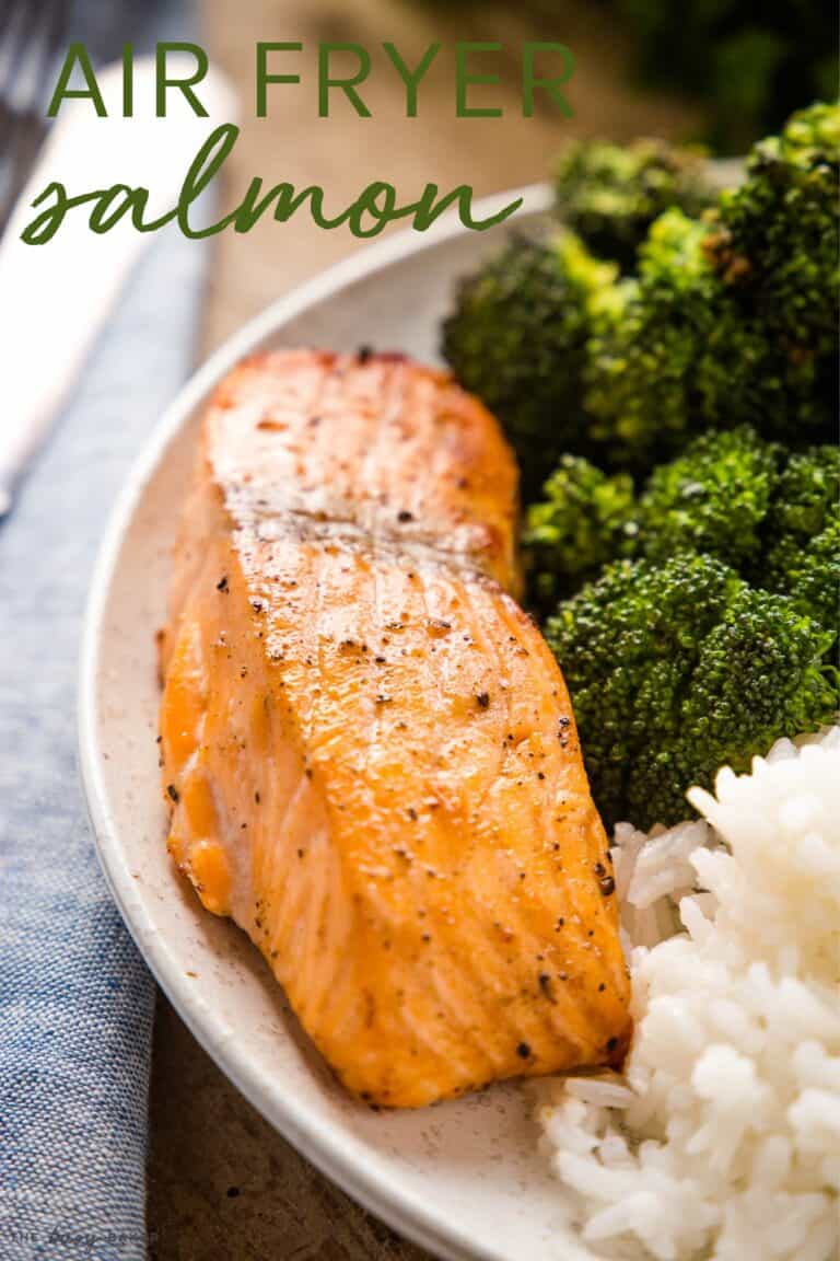 Air Fryer Salmon - The Busy Baker