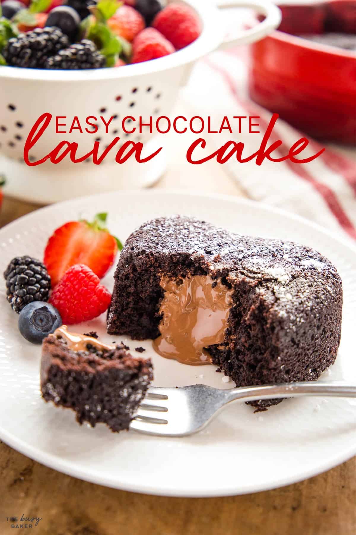 chocolate lava cake recipe
