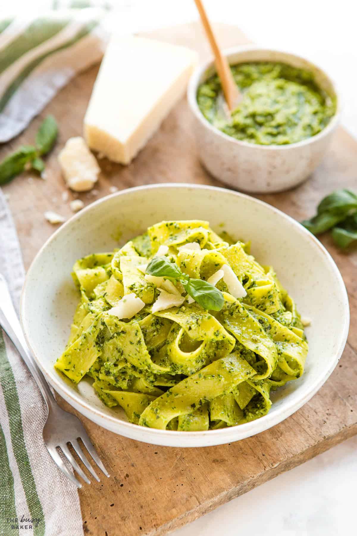 how to make pesto pasta recipe