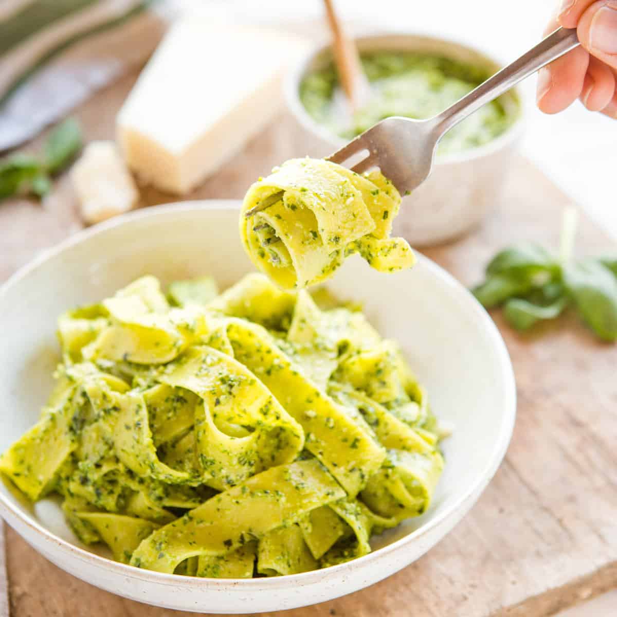 Pesto Pasta - The Busy Baker