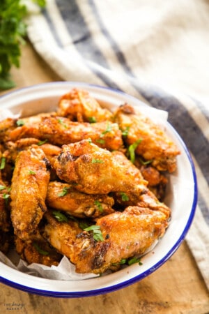 Air Fryer Chicken Wings - The Busy Baker