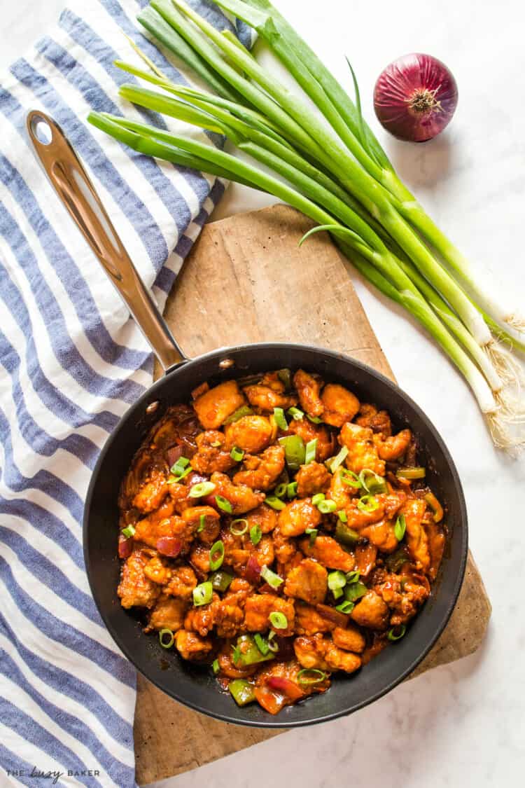 Spicy Chicken With Garlic And Chili - The Busy Baker