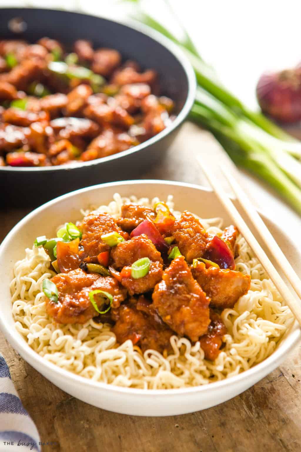 Spicy Chicken with Garlic and Chili - The Busy Baker