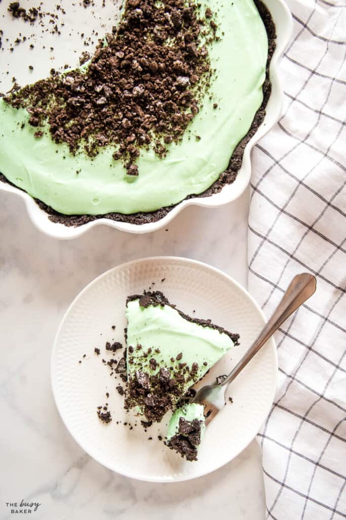 Grasshopper Pie - The Busy Baker