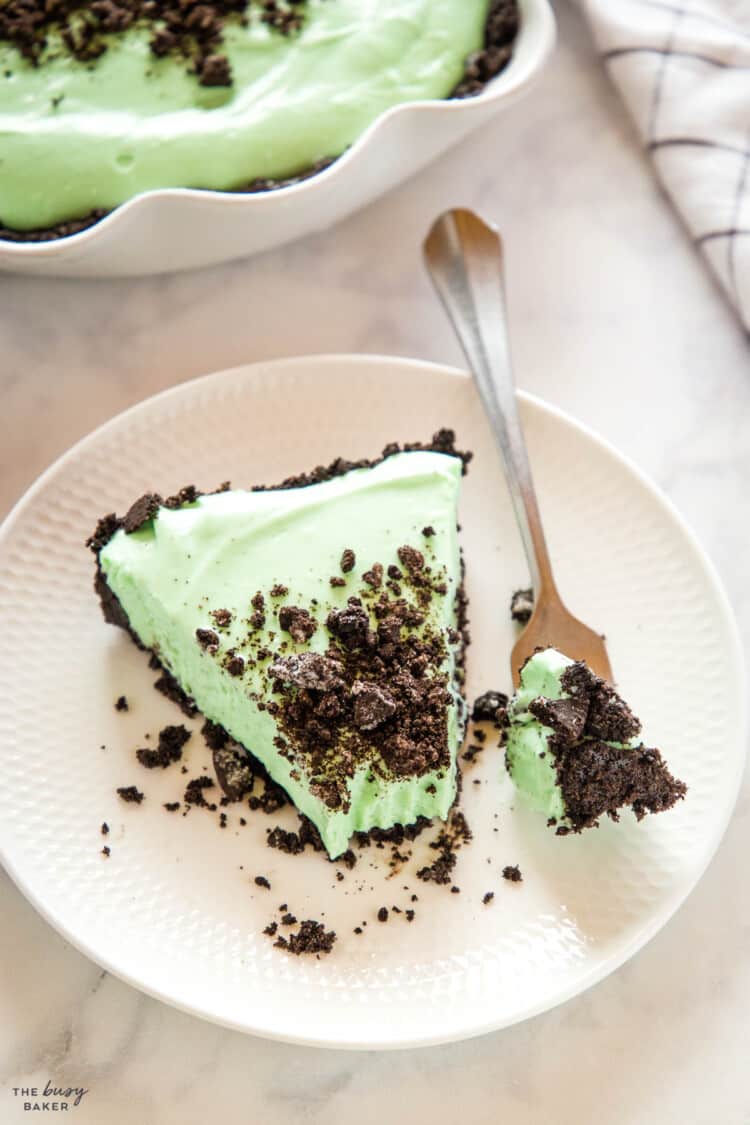 Grasshopper Pie - The Busy Baker