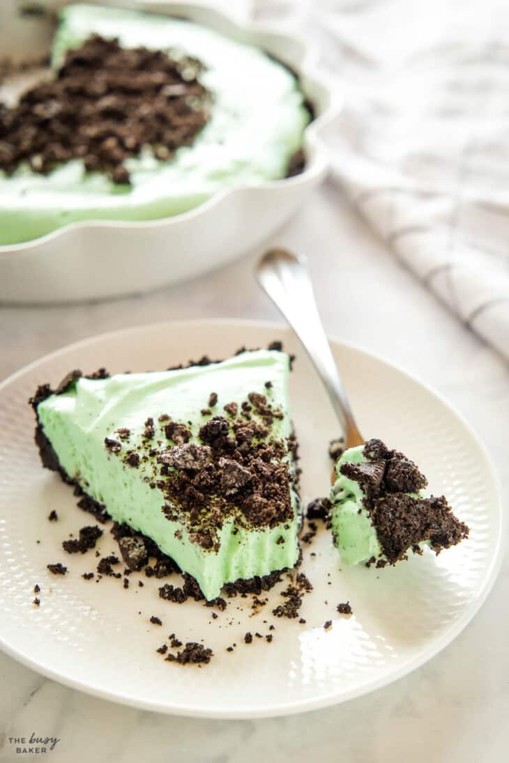 Grasshopper Pie - The Busy Baker