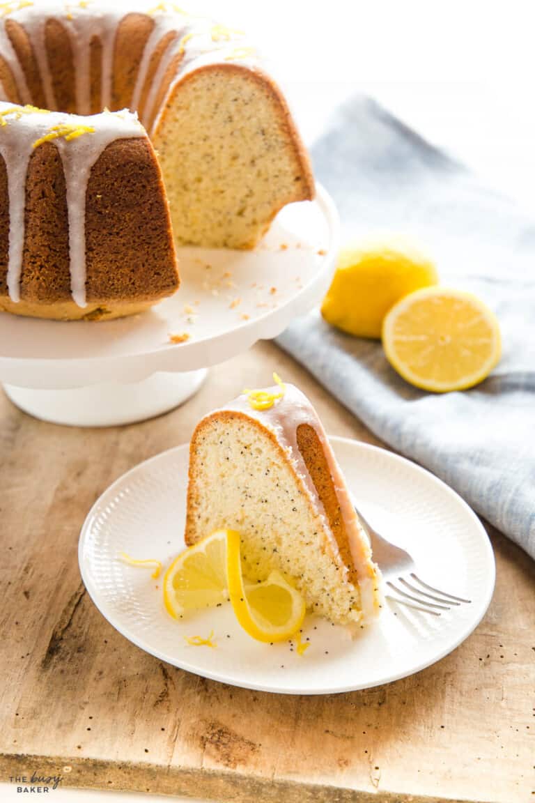Lemon Poppy Seed Cake The Busy Baker