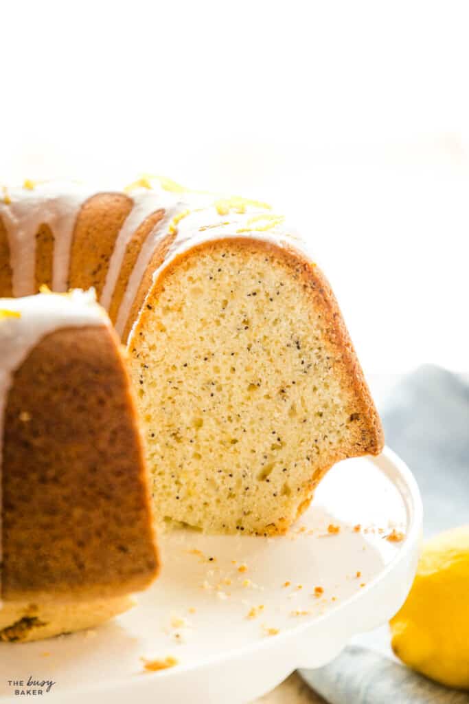 Lemon Poppy Seed Cake The Busy Baker