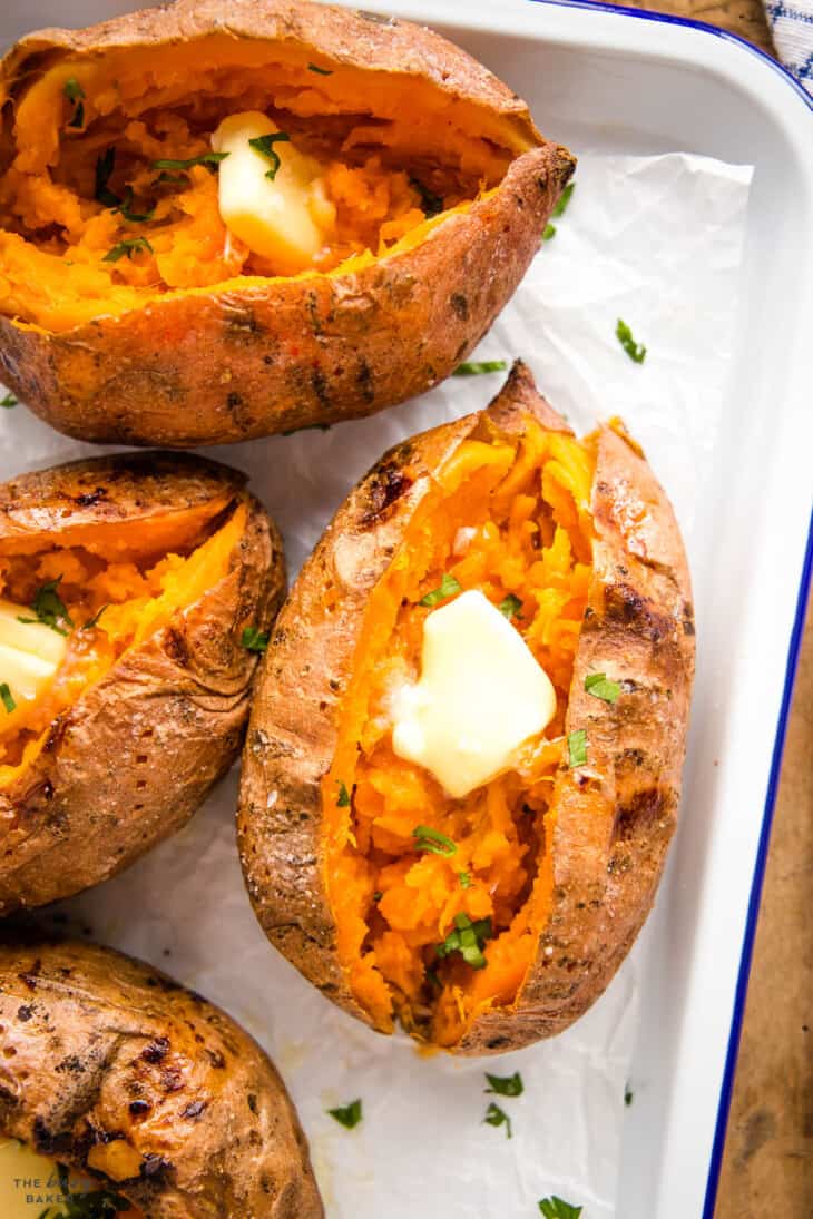 Air Fryer Baked Sweet Potatoes The Busy Baker