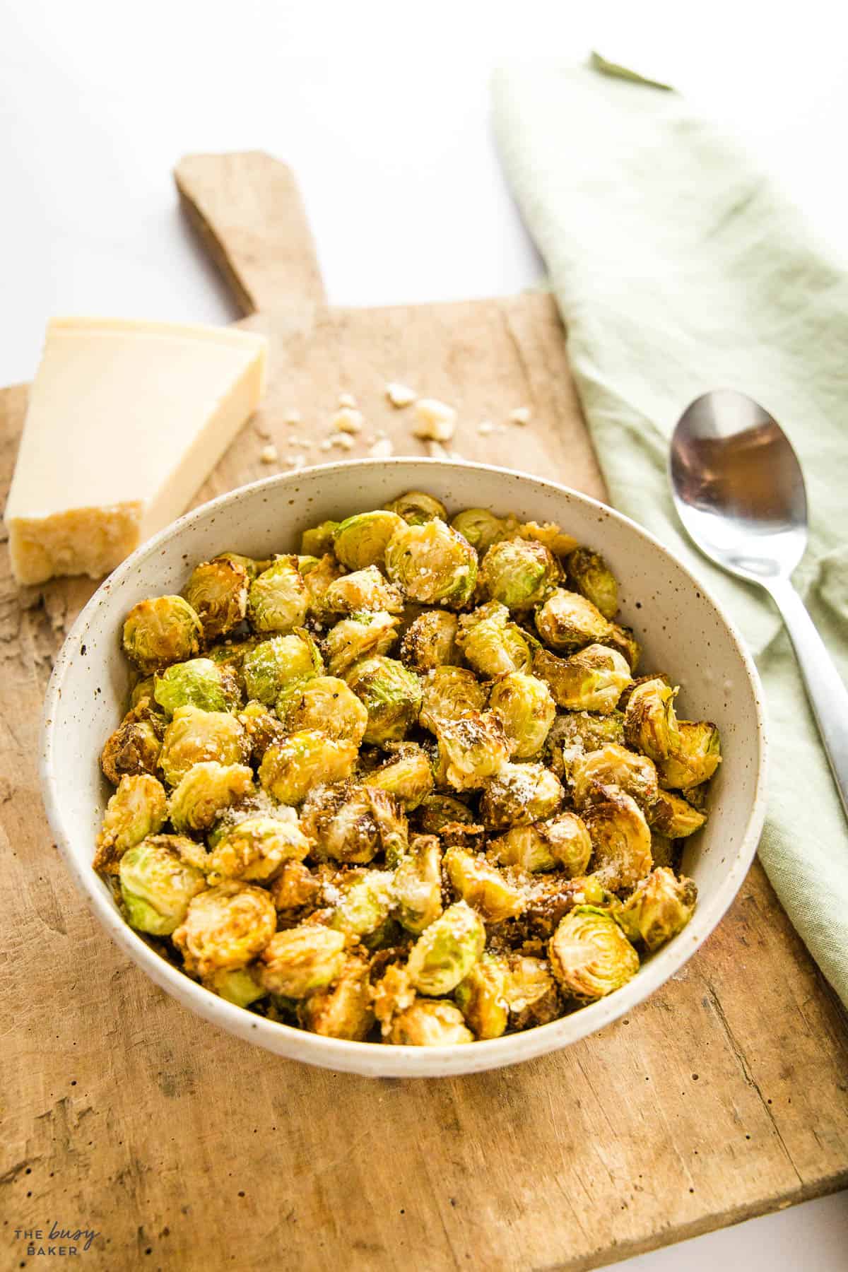bowl of roasted brussel sprouts
