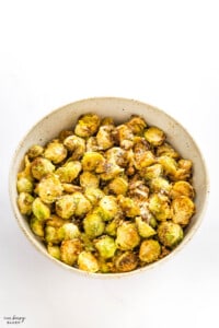 Air Fryer Brussels Sprouts - The Busy Baker