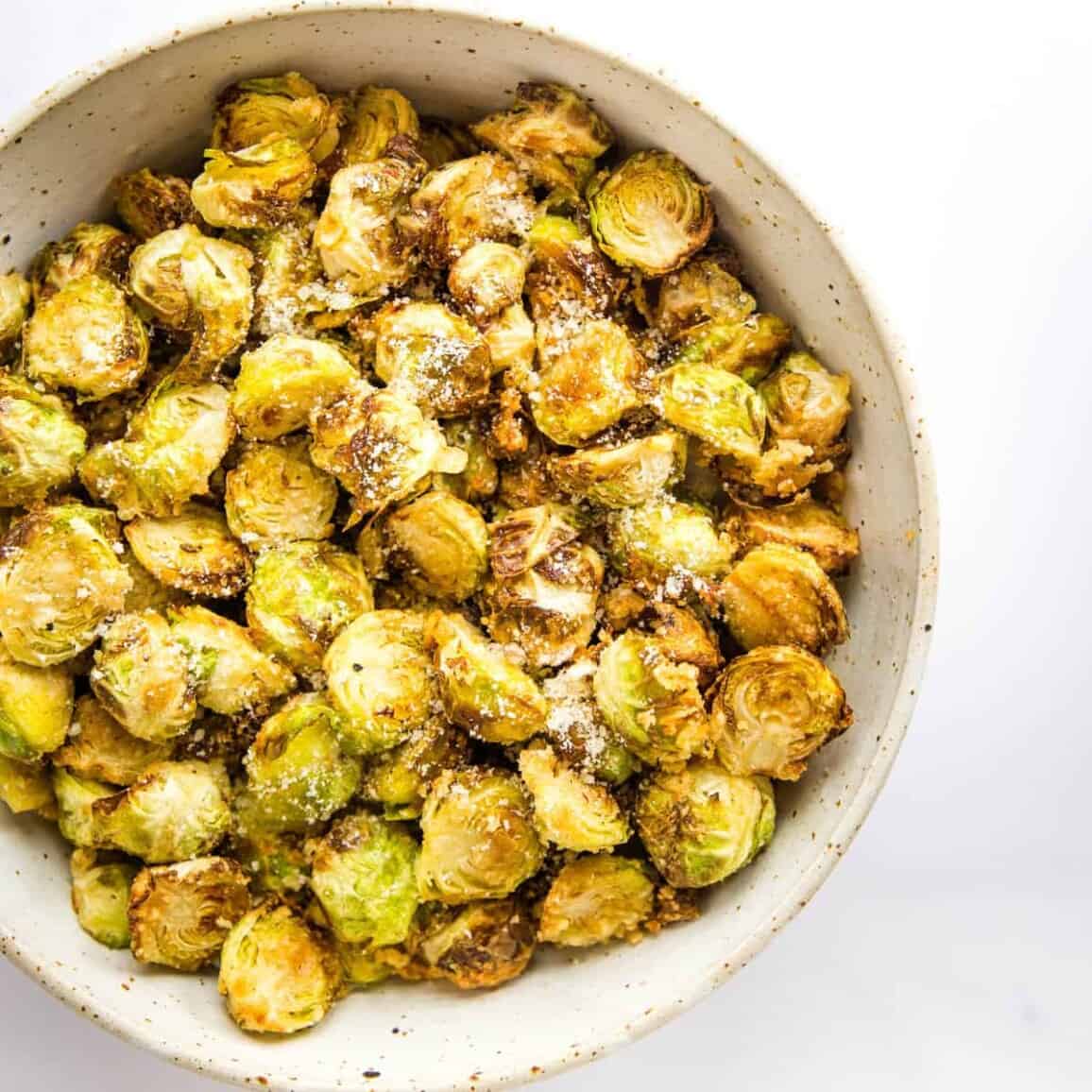 Air Fryer Brussels Sprouts - The Busy Baker