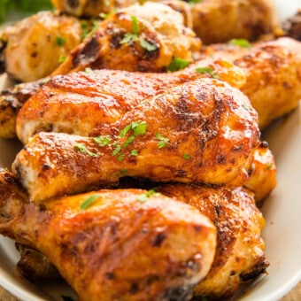 Air Fryer Chicken Drumsticks - The Busy Baker