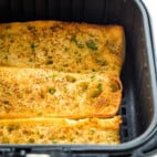 Air Fryer Garlic Bread - The Busy Baker