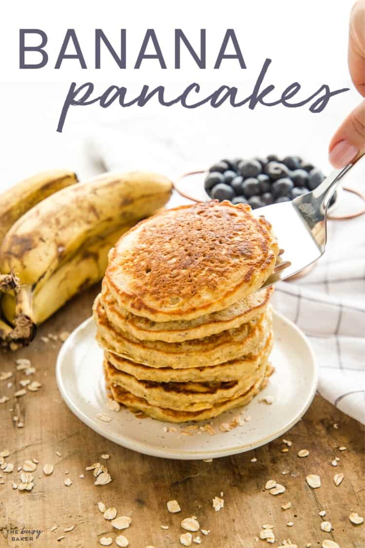 Banana Pancakes - The Busy Baker